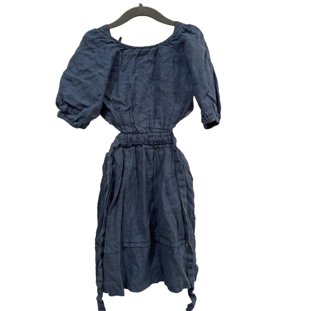 Girls Zara‎ girls blue Blue Open Cut Sides Flare Size 7